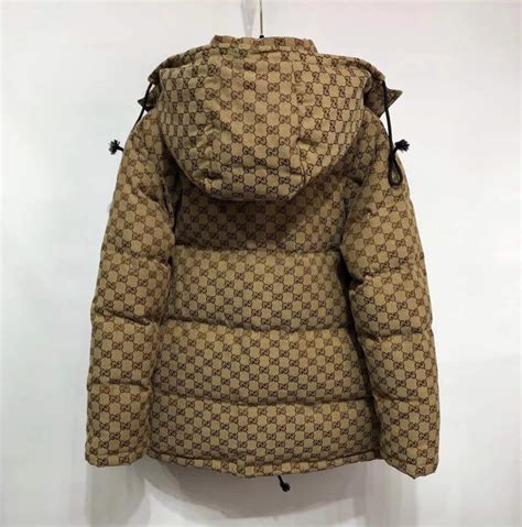 gucci puffer jacket replica|gucci puffer jacket women.